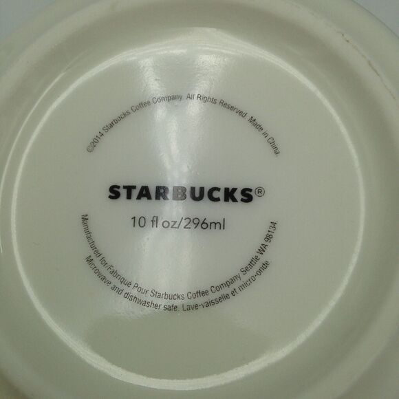 Starbucks Hawaii Coffee Mug Cup Erupting Volcano Ash Smoke Handle 2014 - Picture 8 of 10